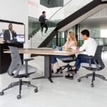 power meeting and video conference furniture