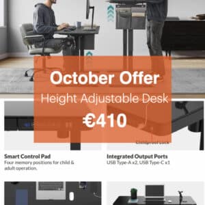 Height Adjustable Desk - €410