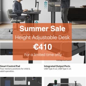 desk height adjustable malta