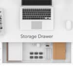 Malta Home desk - height adjustable desk