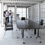 TRAMA folding meeting tables