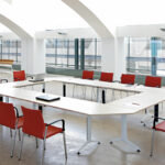 TRAMA folding meeting tables