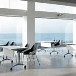 TRAMA folding meeting tables