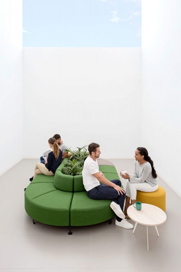 Bend soft seating