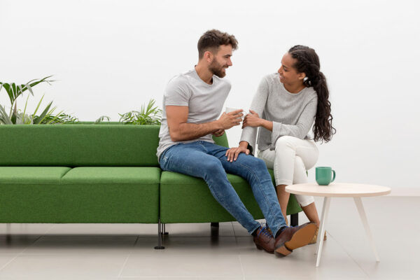 Bend soft seating