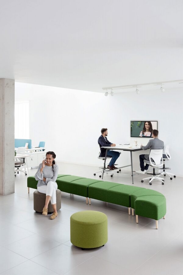 Bend soft seating