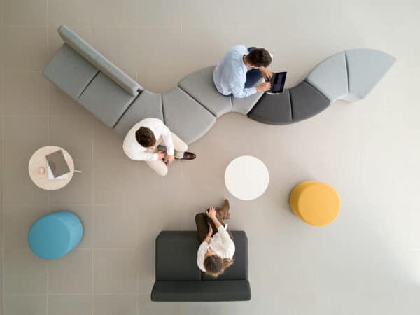 Bend soft seating