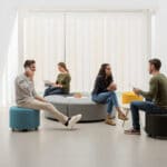 Bend soft seating