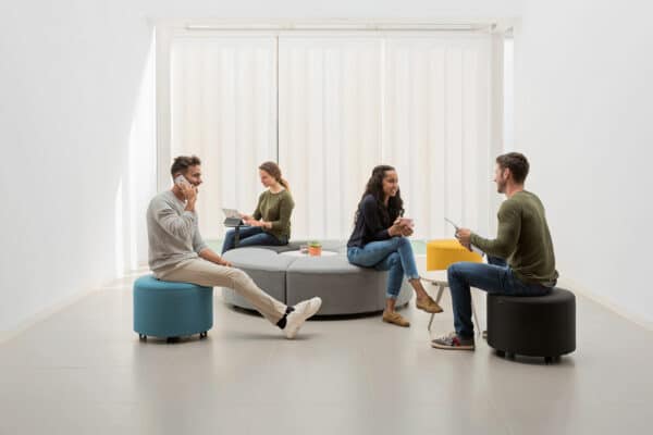 Bend soft seating