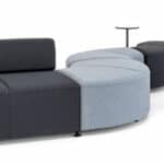 Bend soft seating