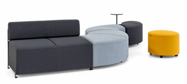 Bend soft seating
