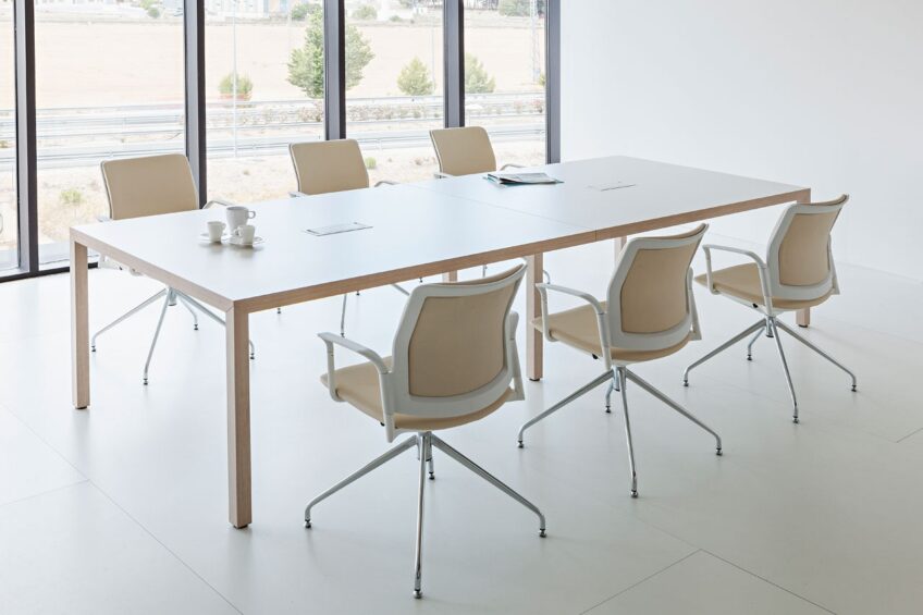 PRISMA meeting table simplicity and structured elegance BSL Lifestyles