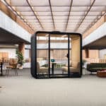 office furniture malta - acousitc office booth