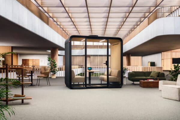 office furniture malta - acousitc office booth