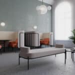 reception area seating malta - Leaf Acoustic sofa