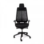 JOYCE executive office chair with FlexGrid backrest and ergonomic high-back support