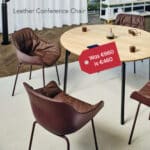 Malta Office Chairs: Leather Conference Chair