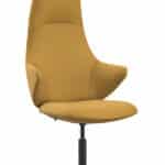 Malta office chairs yellow high-back boardroom swivel - BSL Lifestyles