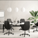 Black CHECK conference seating for modern Malta office interiors