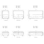 QOMFORT sofa design for flexible collaborative office seating