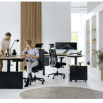 Contemporary Malta Office Furniture with adjustable desks and chairs