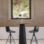 Dorik bar-height café table for modern spaces in Malta