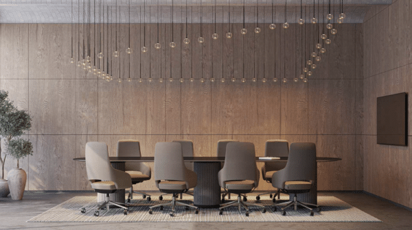 Sandie executive chair with premium ergonomic seating for conference and office use