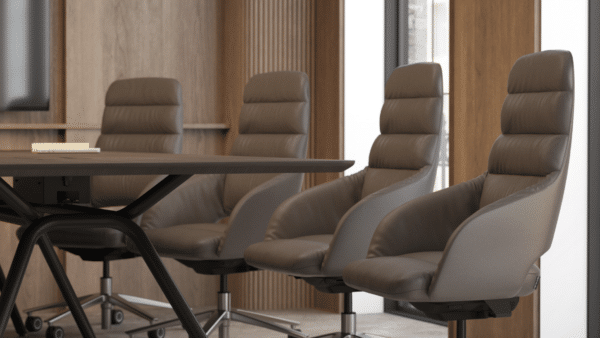 Sandie executive chair with ergonomic design and premium upholstery for office comfort