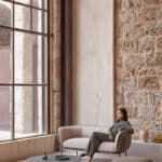 Dorik café table for stylish lounge spaces in Malta