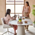 Modern office meeting table with chairs and workspace Malta