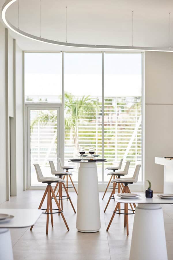 Dorik conference table with integrated cable management for modern meeting rooms