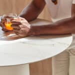 Outdoor Tables Malta featuring the Dorik café table top