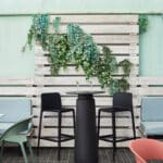 Premium bar-height outdoor table for cafés in Malta