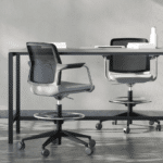 Malta Office Furniture with stylish high meeting table setup