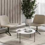 Ressto lounge chairs for modern meeting spaces in Malta