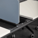 VITAL office desk with integrated cable management for modern workspaces