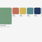 Fabric selection for Malta Office Furniture seating