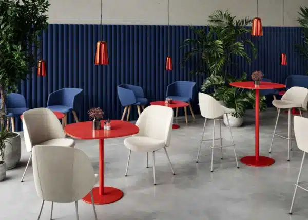 Contemporary social workspace with meeting chairs, Malta Furniture