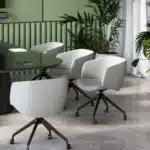Conference chairs around meeting table for modern offices in Malta