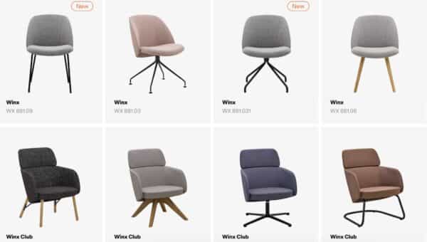 Winx conference chair collection for modern offices in Malta