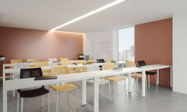 Colectiva table solution for dynamic collaborative work environments