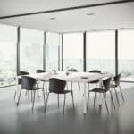 Colectiva collaborative table for agile office and training spaces