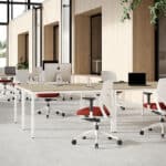 Colectiva conference table with clean contemporary design