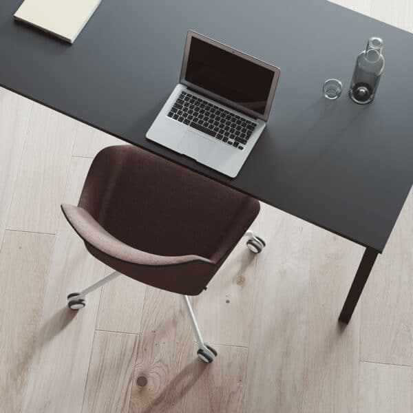 Colectiva workstation with laptop in a modern office in Malta