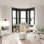 Malta Office Furniture with a modern Colectiva office desk
