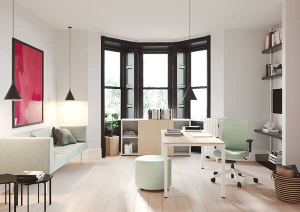 Malta Office Furniture with a modern Colectiva office desk