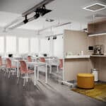 Flexible Colectiva workspace tables - BSL Lifestyles Malta