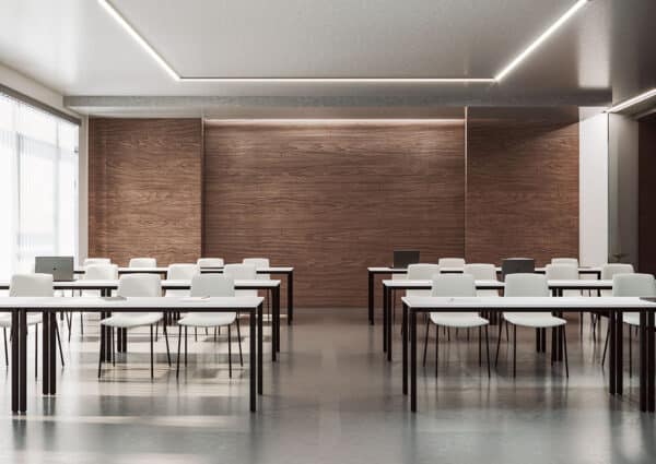 Colectiva training tables for Malta Office Furniture solutions