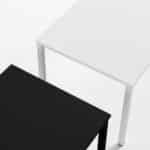 White and black office desk finishes for workspaces in Malta