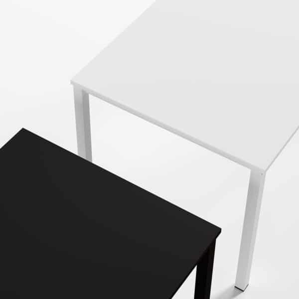 White and black office desk finishes for workspaces in Malta